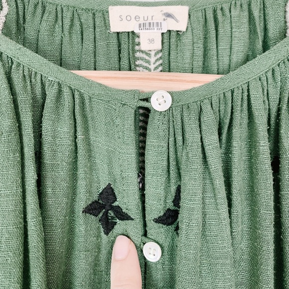 Embroidered Soeur Blouse - Picture 3 of 4